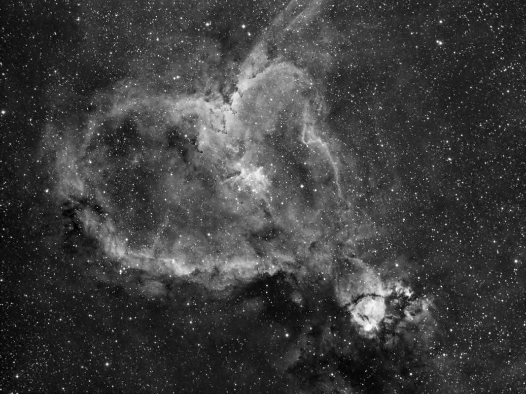 Lacerta Apo 72/342 f5,4 Moravian G2-8300 4h30Min Astronomie, Gasnebel, Astrofotografie, Sterne, Sternenhimmel, Galaxien, Sternsysteme, Sonne, Mond, Planeten, plan. Nebel, Farbige Sterne, Milchstrasse, Protuberanzen, Astroreisen, Naturfotografie