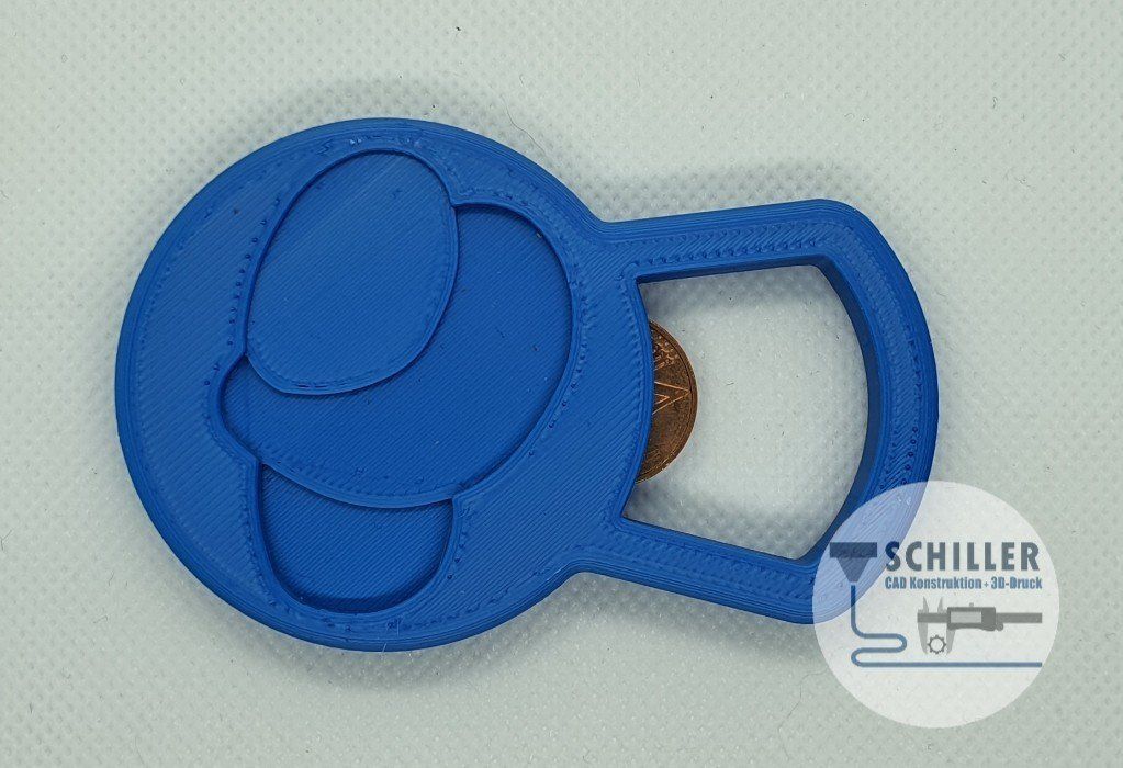 Flaschenöffner mit Logo