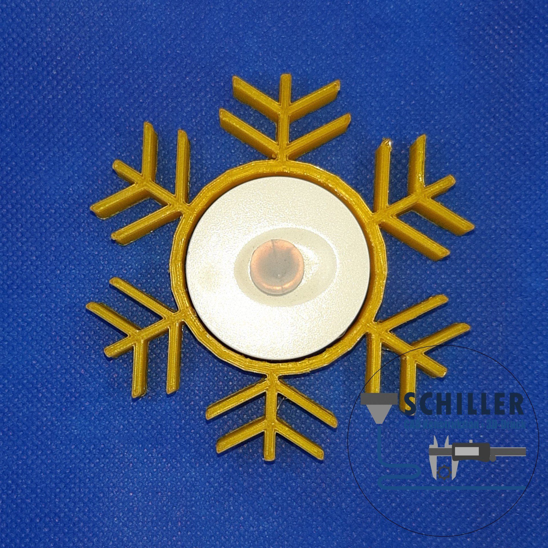 Teelichthalter Schneeflocke Baumschmuck Fensterschmuck Tannenbaum