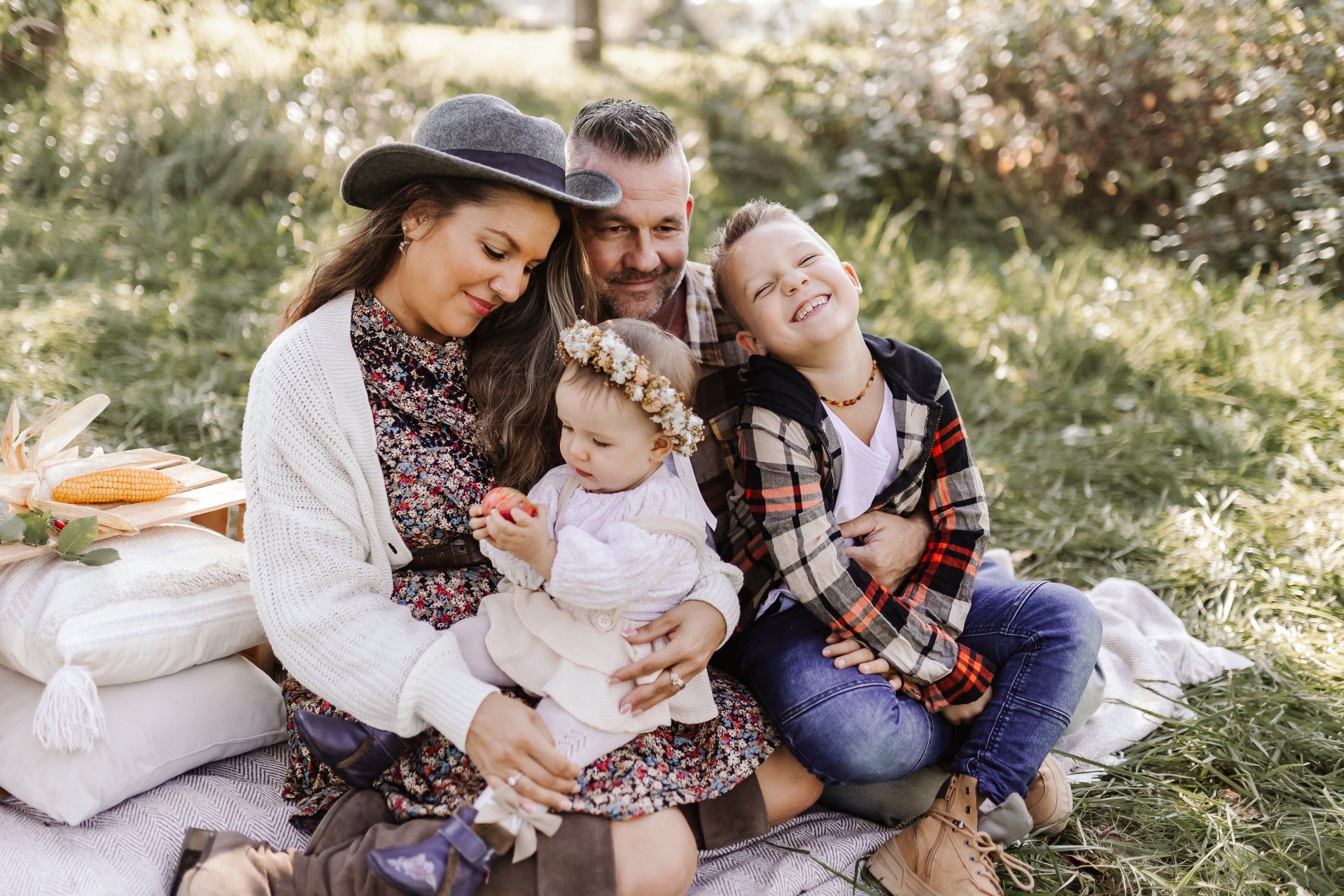 Familienfotografie Rastatt natürliche Familienbilder Outdoor