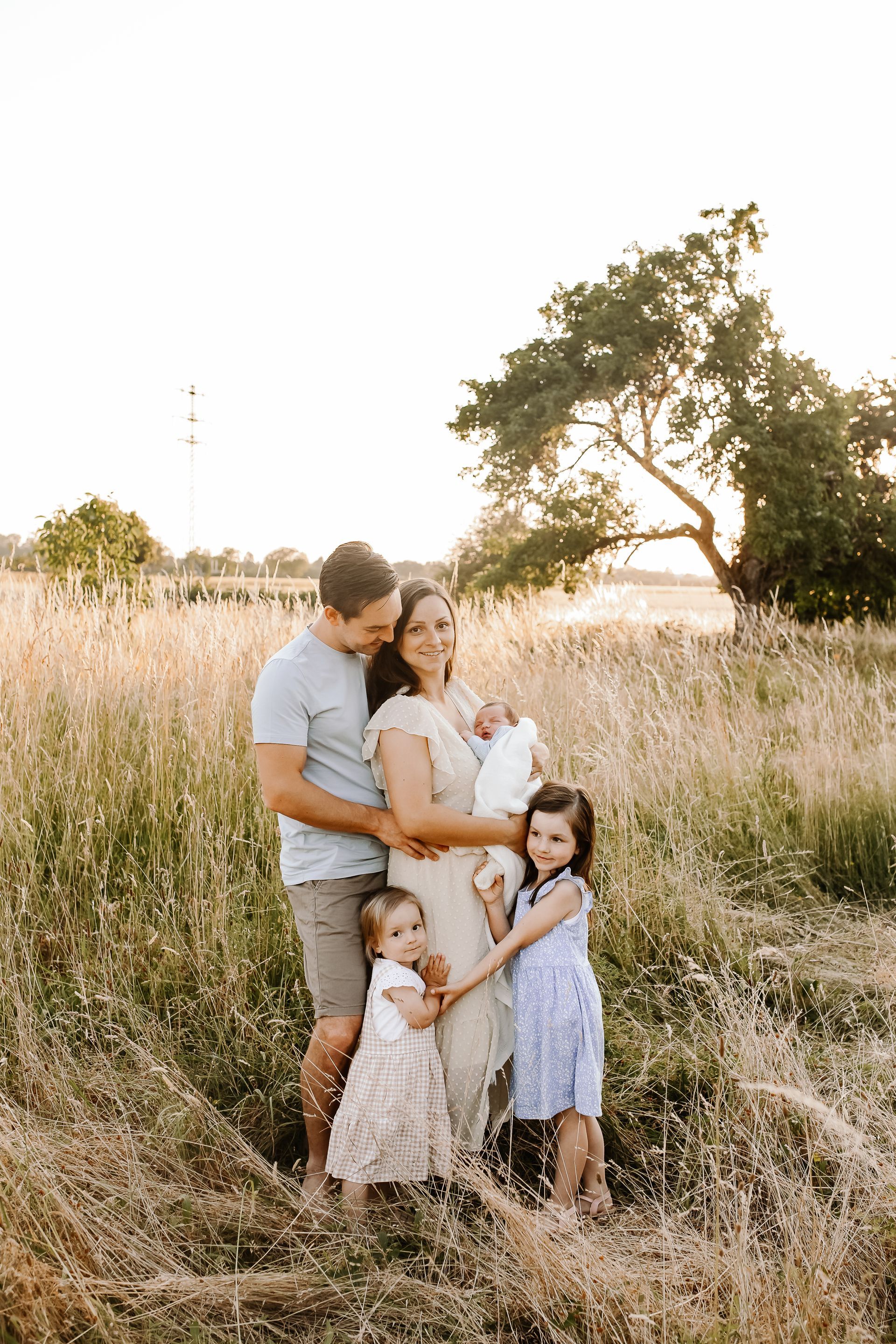 Familienfotografie Rastatt natürliche Familienbilder Outdoor Newborn