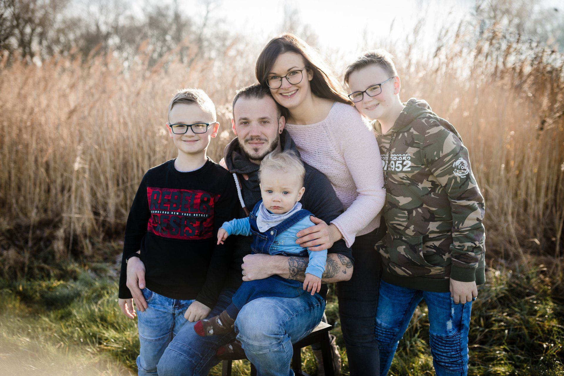 Familienfotografie Rastatt natürliche Familienbilder Outdoor