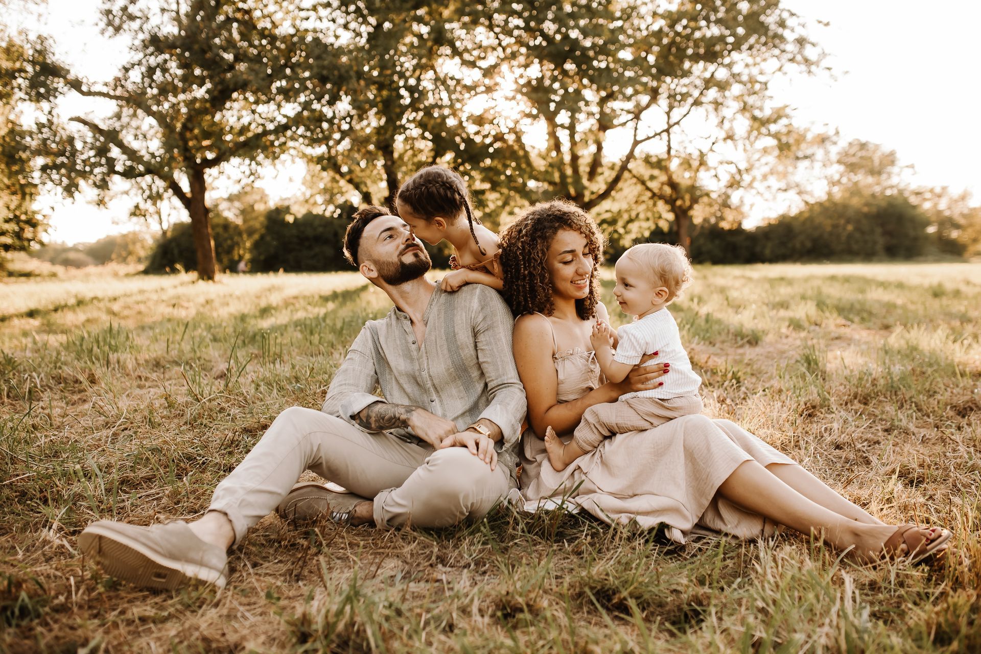 Familienfotografie Rastatt natürliche Familienbilder Outdoor