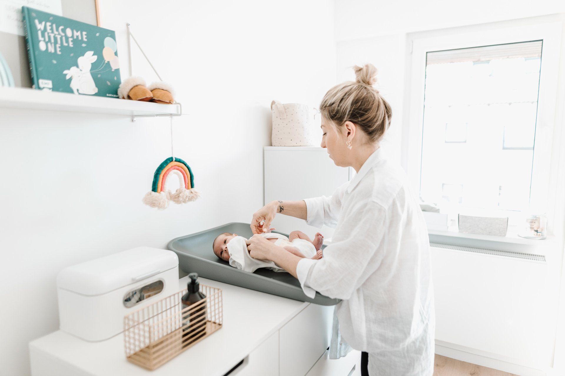 Newborn Homestory Rastatt – Neugeborenes im vertrauten Zuhause