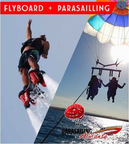 gift card Flyboard and Parasailing Alicante