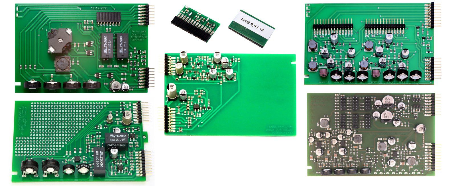 fünf naglneue Audiokarten für Revox B77 von Premium-Hifi fünf naglneue Audiokarten für Revox B77 von  Premium-Hifi