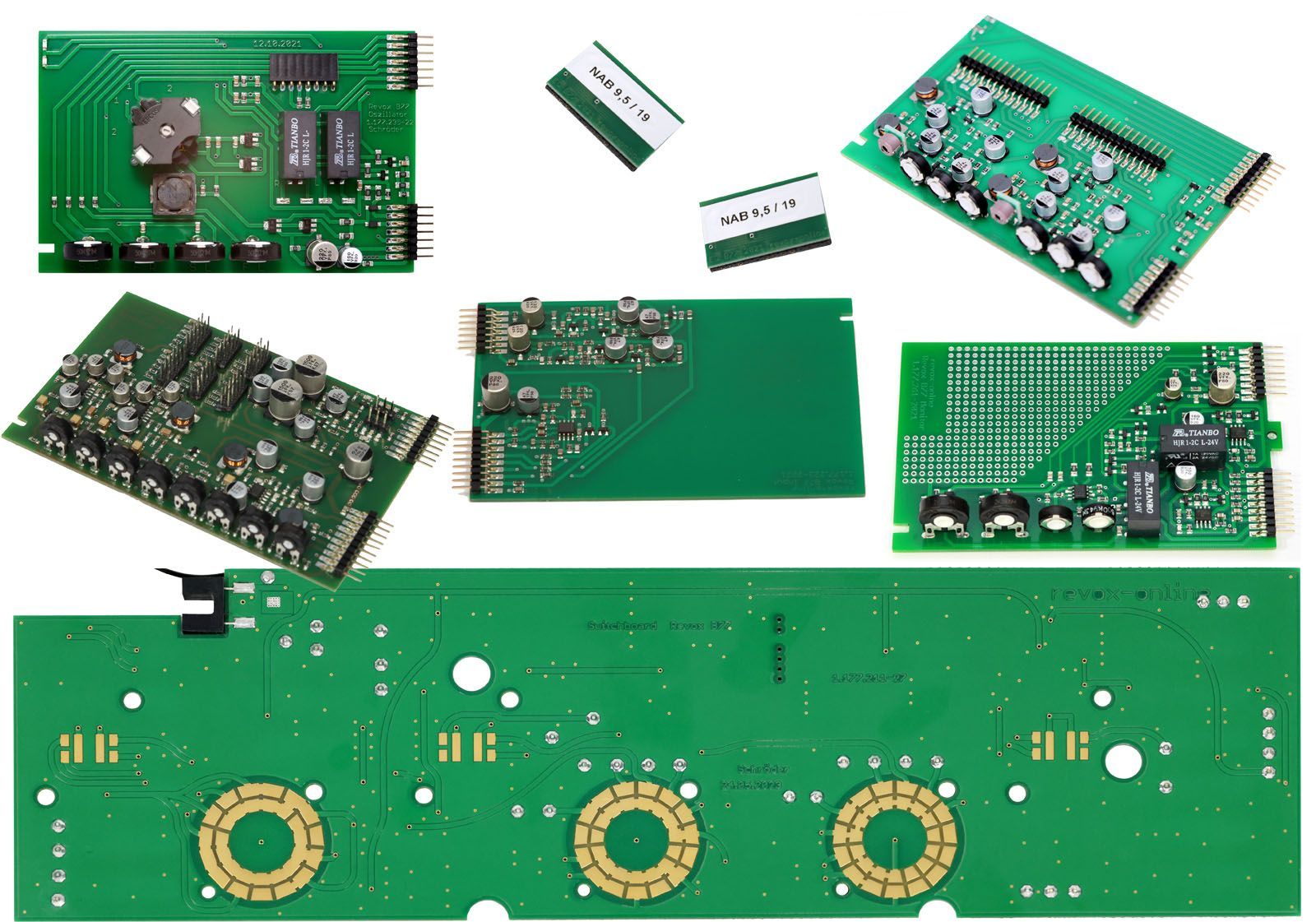 6 brand new audio cards for Revox B77 from Premium-Hifi 6 brand new audio cards for Revox B77 from Premium-Hifi