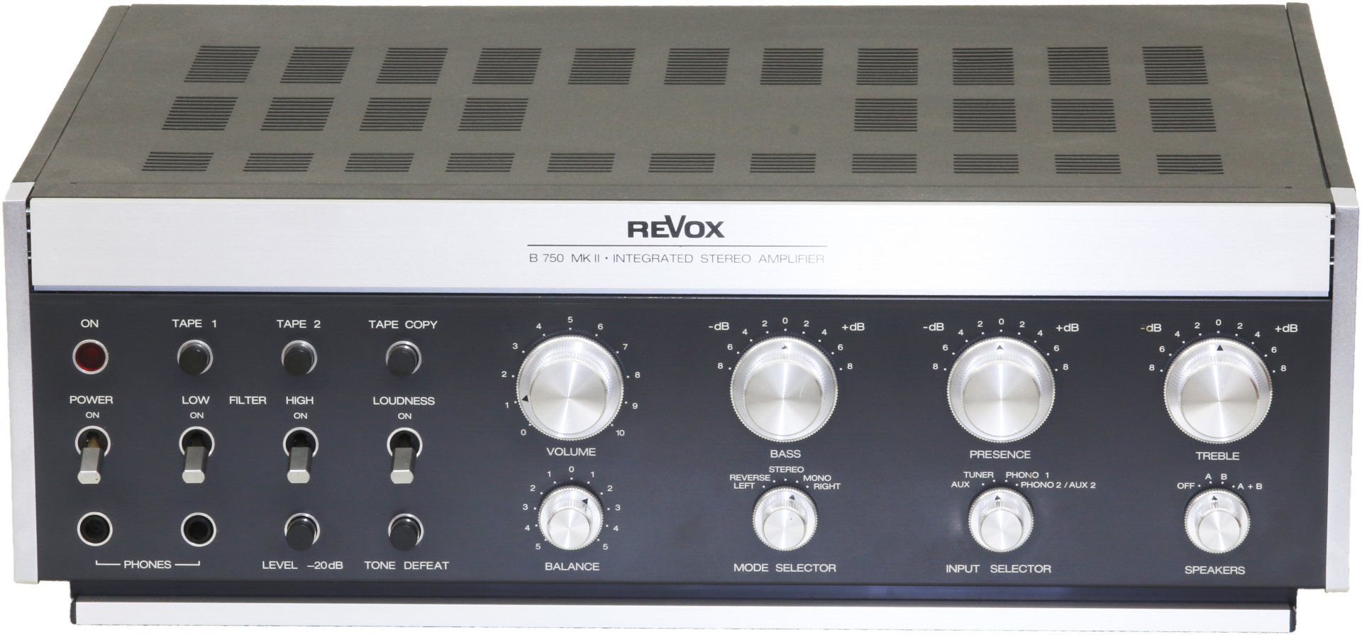 Revox B750 Vollverstärker revox-Online