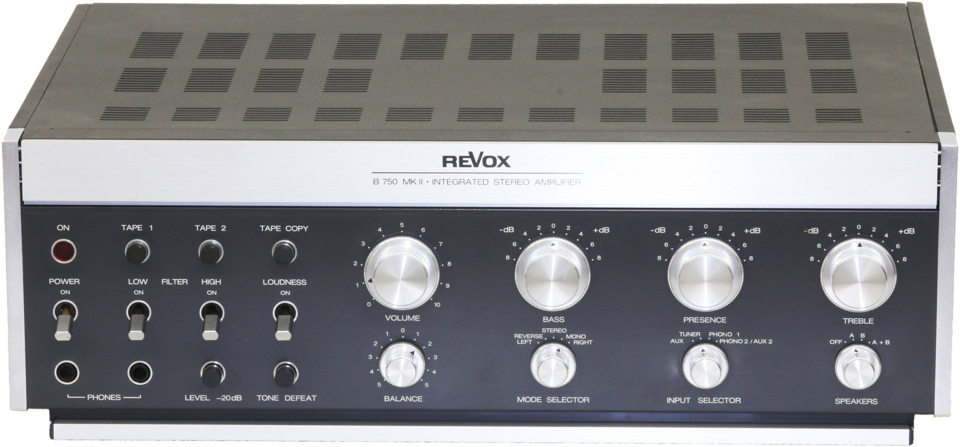 Vollverstärker Revox B750, Premium-Hifi Revox B750 Vollverstärker, Premium-Hifi