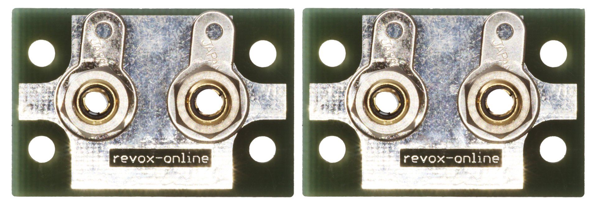 Ground planes of the Premium spacer extension from Premium-Hifi for many Revox devices Ground planes of the Premium spacer extension from Premium-Hifi for many Revox devices