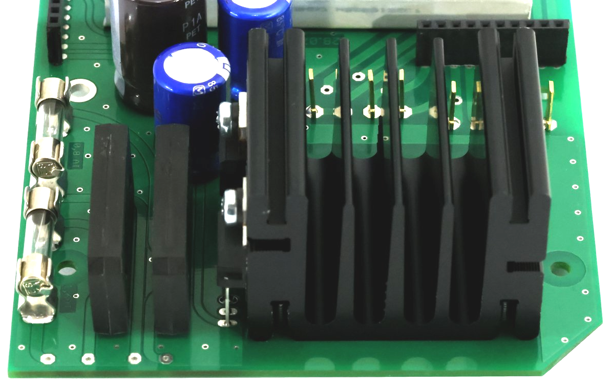 Alignment of the heat sinks of the Revox B77 power supply unit, Premium-Hifi Alignment of the heat sinks of the Revox B77 power supply unit, Premium-Hifi