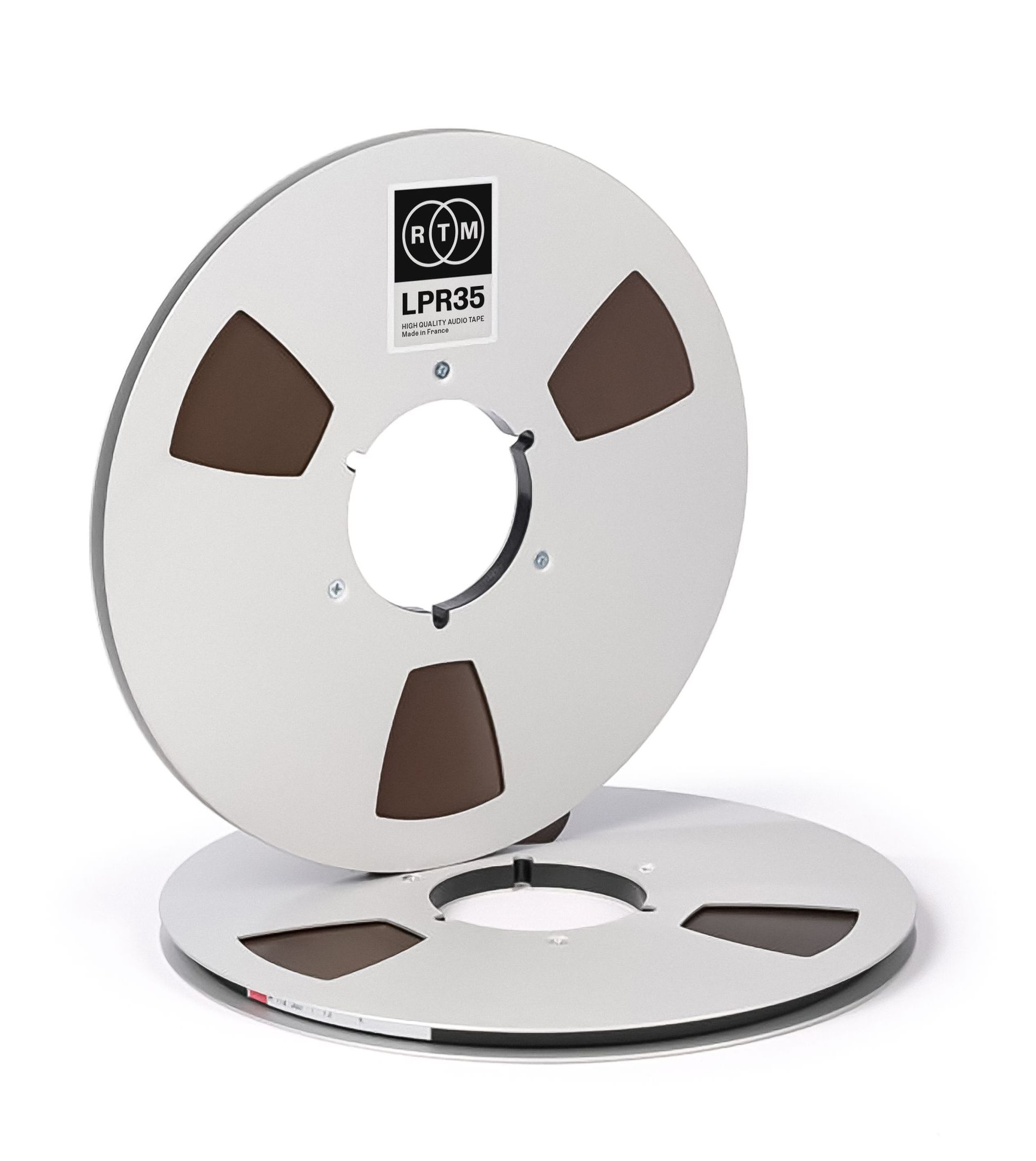 Qualitäts-Alu-Spulen von RTM mit hervoragendem Futter für die Studer und Revox Tonbandgeräte, Premium-Hifi Qualitäts-Alu-Spulen von RTM mit hervoragendem Futter für die Studer und Revox Tonbandgeräte, Premium-Hifi