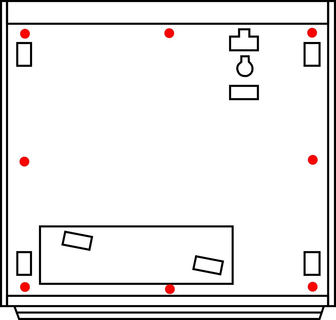 mounting the rear panel of the Studer Revox A700, Premium-Hifi mounting the rear panel of the Studer Revox A700, Premium-Hifi