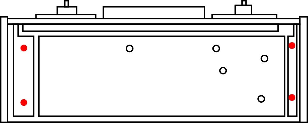 the audio unit, the mixing console part of the Revox A700, Premium-Hifi the audio unit, the mixing console part of the Revox A700, Premium-Hifi