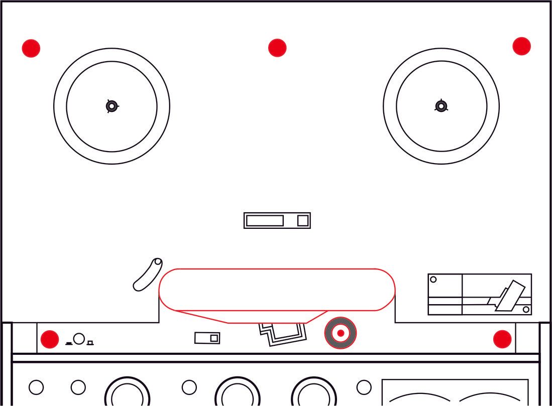Frontplatte demontage Revox B77, Premium-Hifi Frontplatte demontage Revox B77, Premium-Hifi