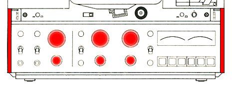 Untere Frontplatte der Revox B77 oder PR99, ausbauen Premium-Hifi Untere Frontplatte der Revox B77 oder PR99, ausbauen Premium-Hifi