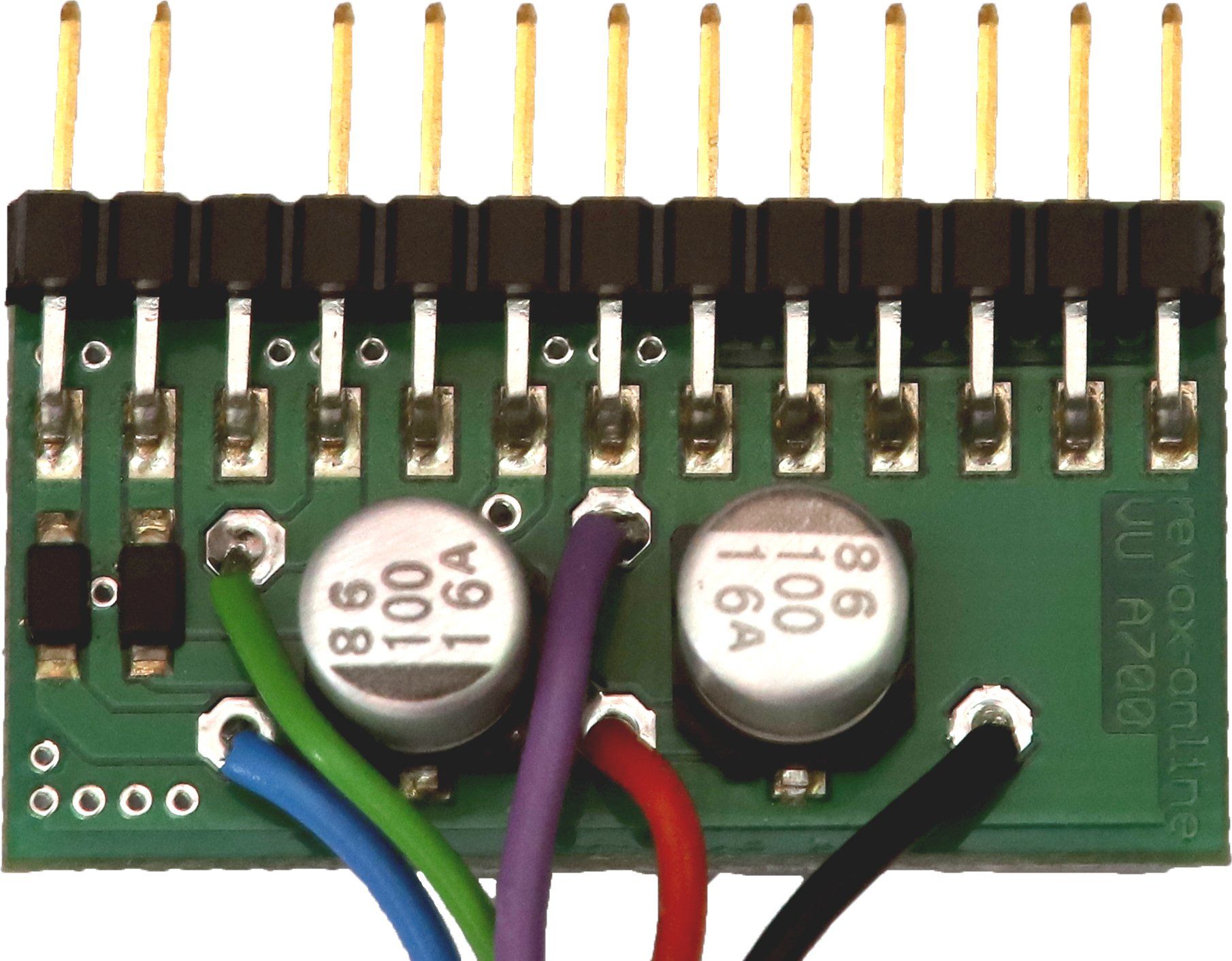 Adapterplatine für den Premium-Hifi VU-Meter A700 für Revox A700 Adapterplatine für den Premium-Hifi VU-Meter A700 für Revox A700