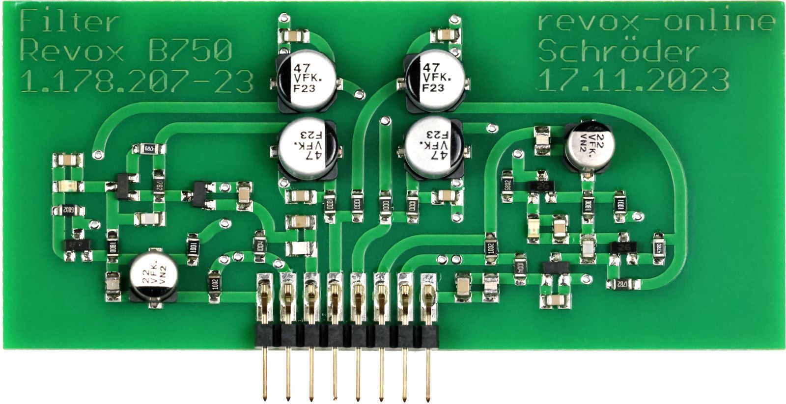 High-quality filter amplifier for all Revox B750 amplifiers from Premium-Hifi High-quality filter amplifier for all Revox B750 amplifiers from Premium-Hifi