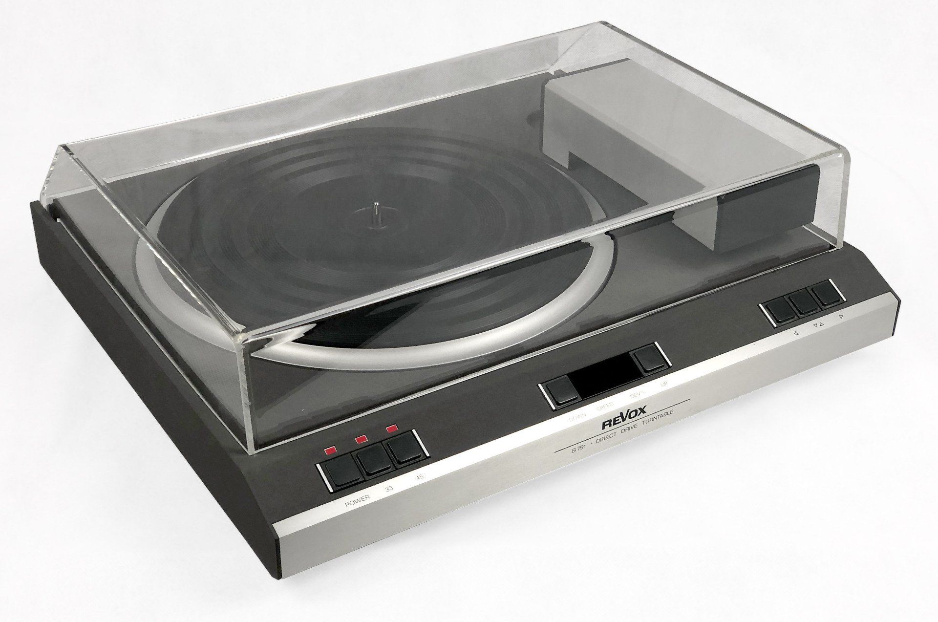 Transparent quality covers for Revox turntables, Premium-Hifi Transparent quality covers for Revox turntables, Premium-Hifi