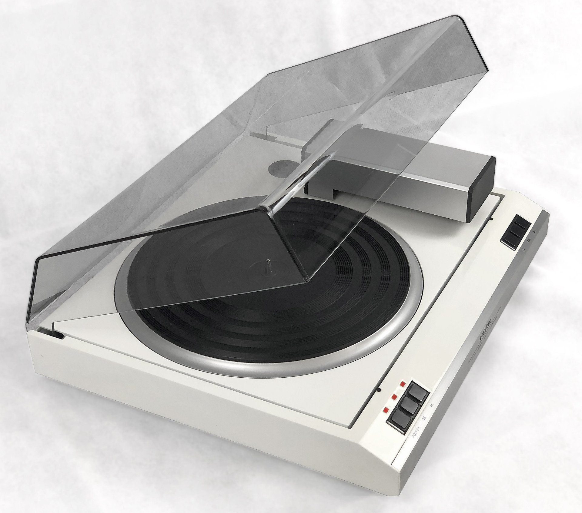 Rauchglas-Haube für Revox Plattenspielervon Premium-Hifi Rauchglas-Haube für Revox Plattenspieler von Premium-Hifi