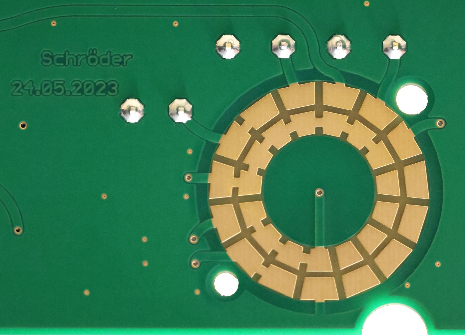 Contacts of the Revox B77 rotary switch, Premium-Hifi Contacts of the Revox B77 rotary switch, Premium-Hifi