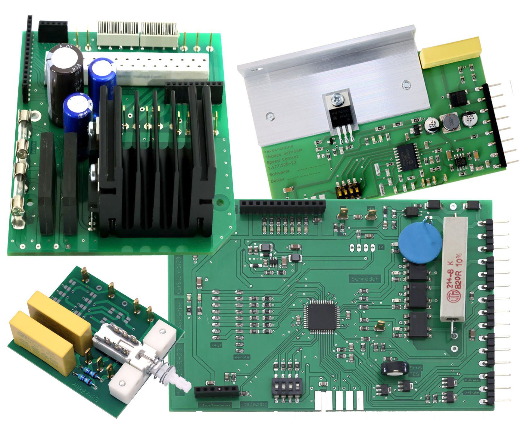 Diverse Revox B77 Leiterplatten von Premium-Hifi Diverse Revox B77 Leiterplatten von Premium-Hifi