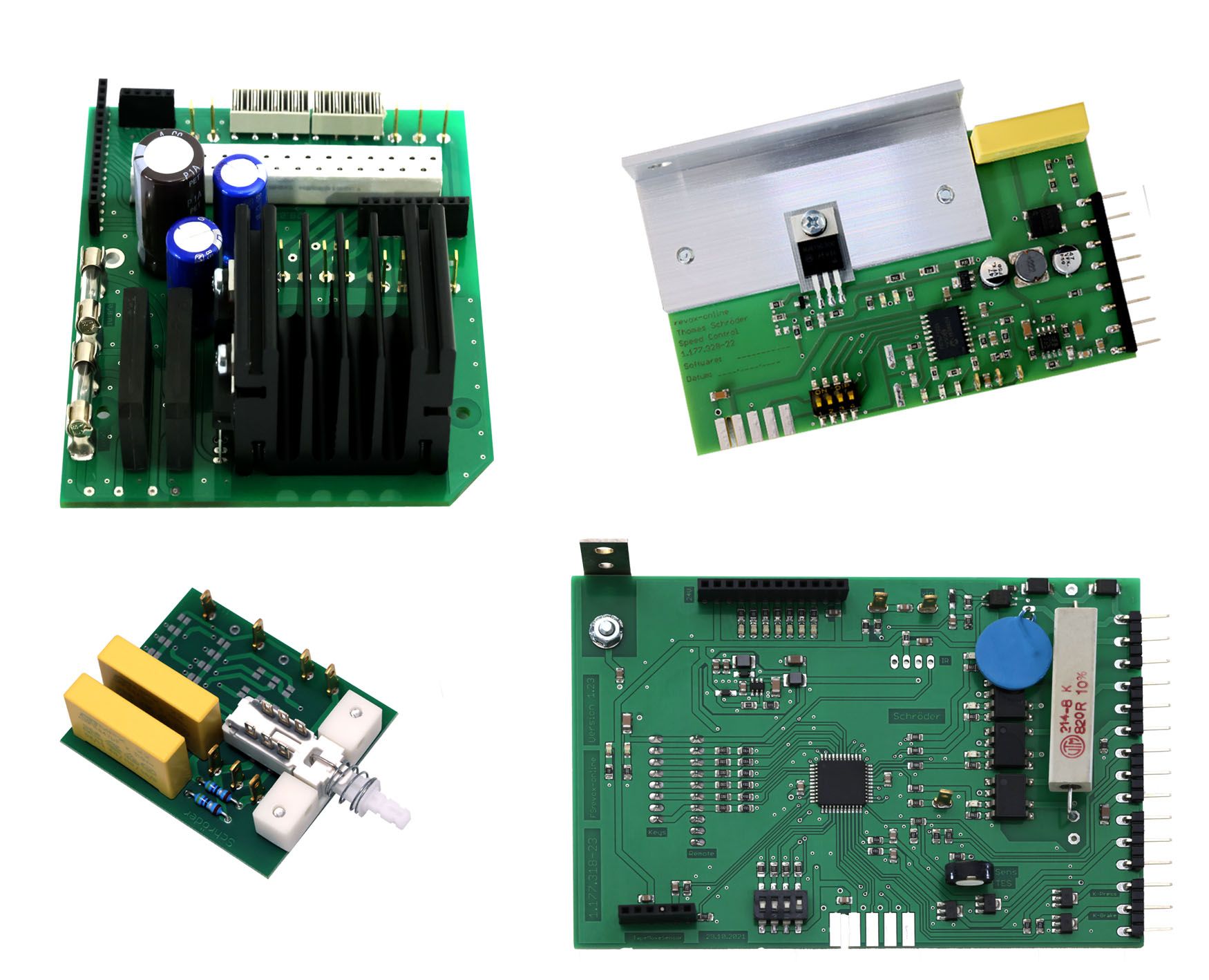 Printed circuit board drive control for Revox B77, Premium-Hifi Printed circuit board drive control for Revox B77, Premium-Hifi