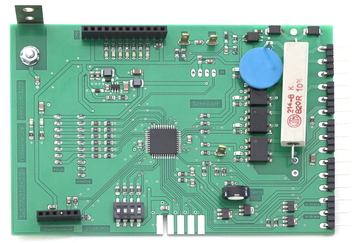 Drive control with motorised braking for all Studer Revox B77 from Premium-Hifi Drive control with motorised braking for all Studer Revox B77 from Premium-Hifi