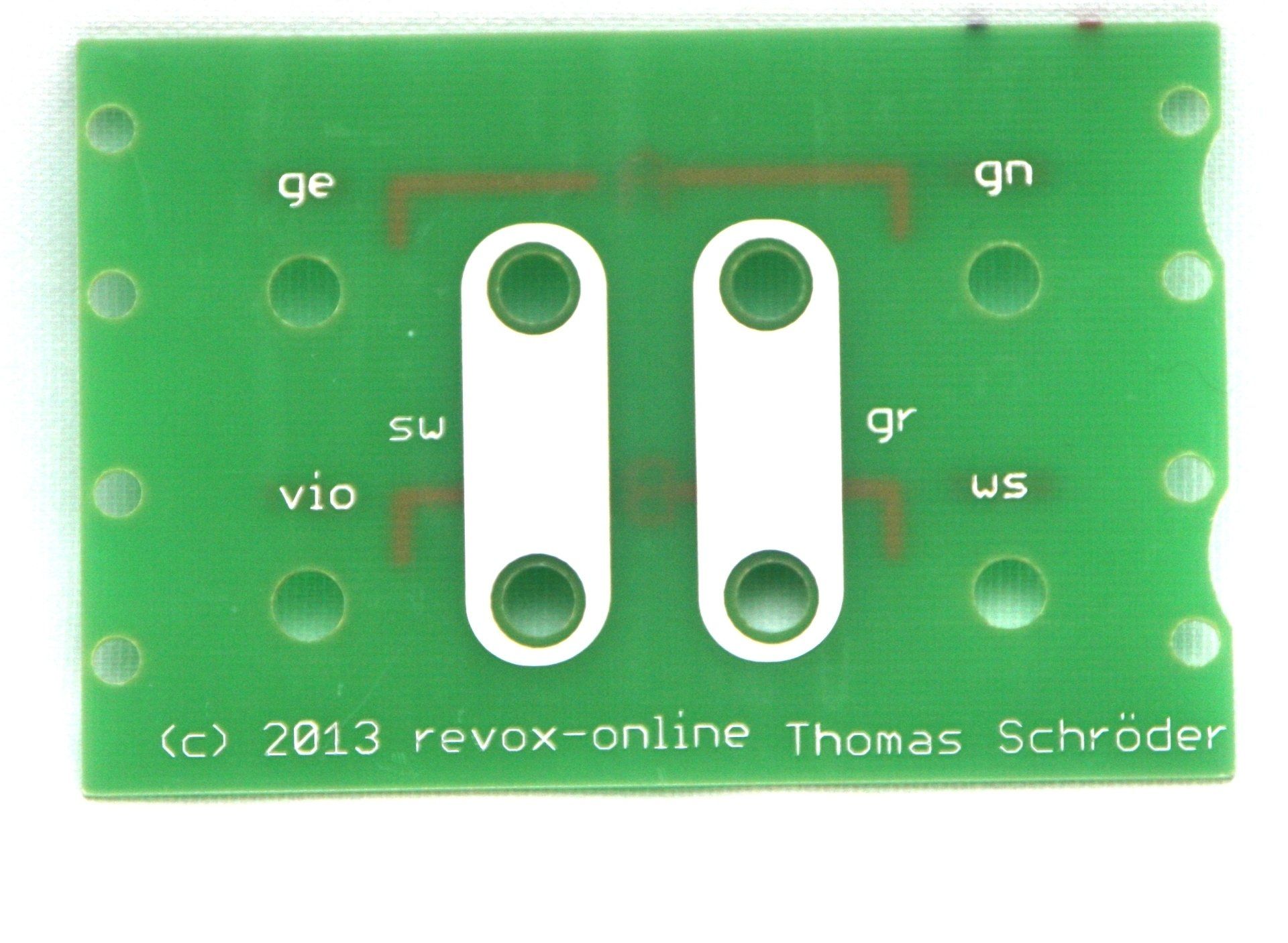 PCB, speaker terminals (inside) revox-online