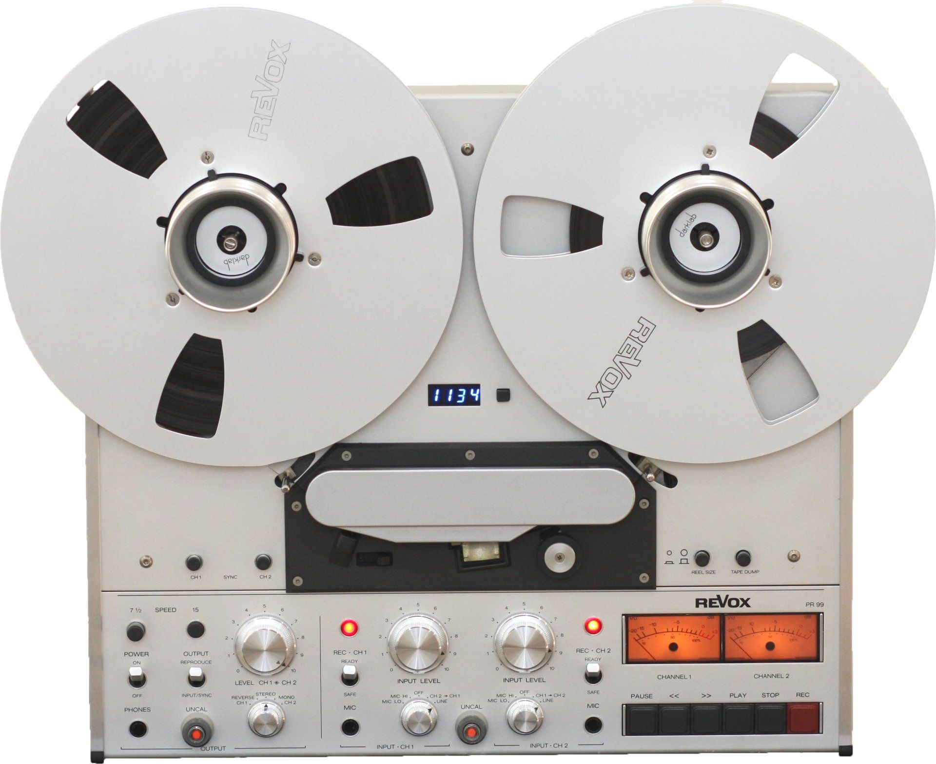 Studer Revox PR99 MKI with Premium-Hifi digital counter Studer Revox PR99 MKI with Premium-Hifi digital counter