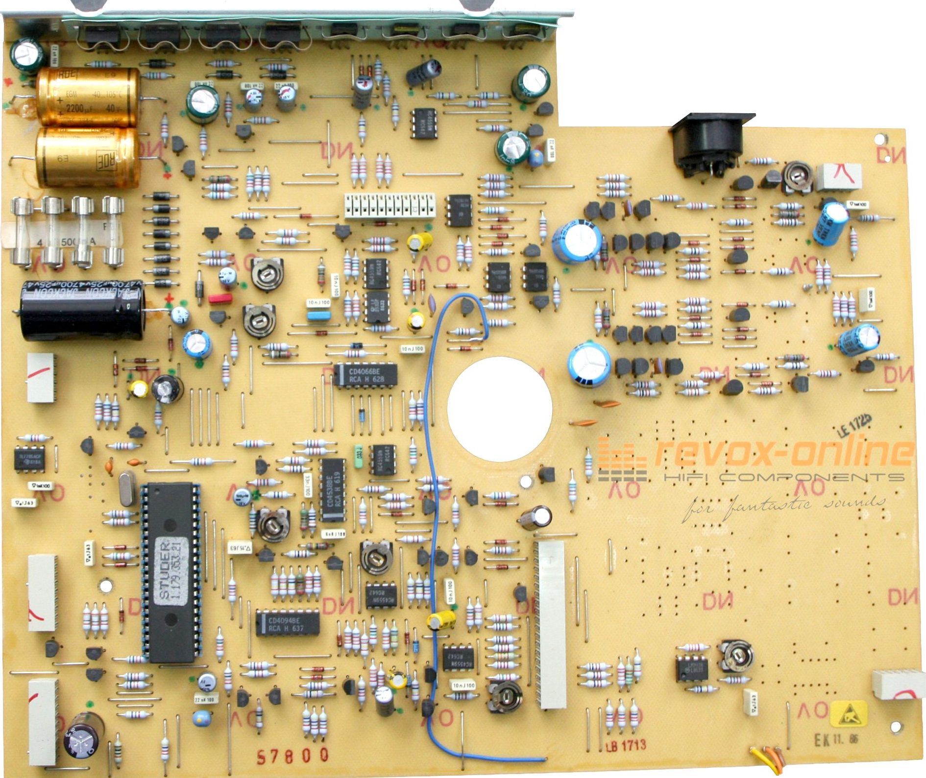 komplette Elektronik des Plattenspielers Revox B291, H9, Premium-Hifi komplette Elektronik des Plattenspielers Revox B291, H9, Premium-Hifi