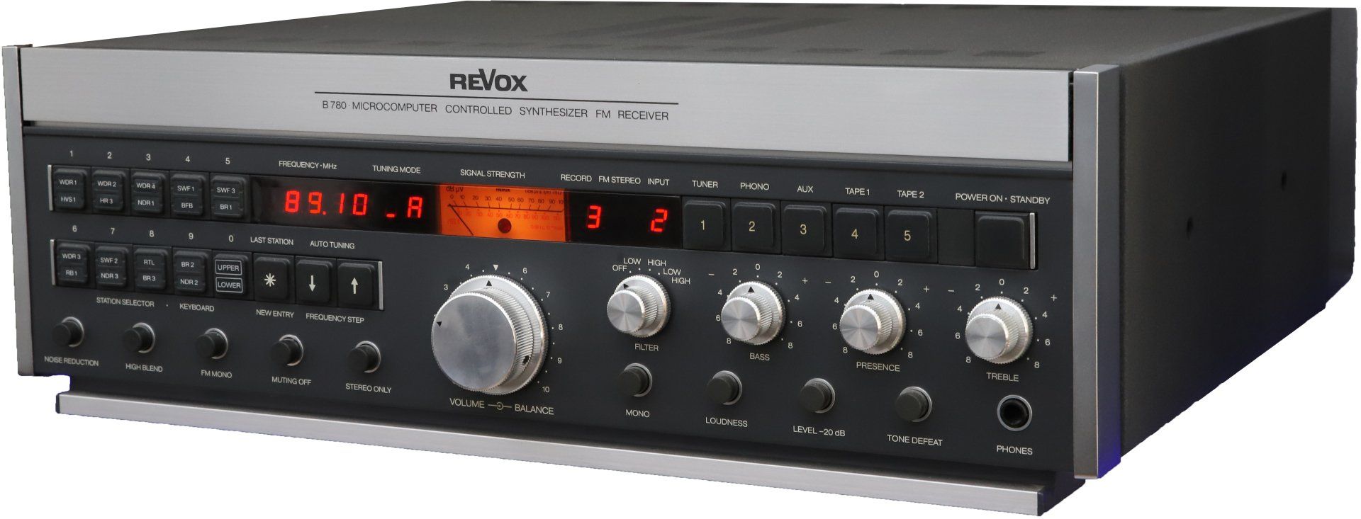 FM tuner-preamplifier combination Revox B739 Premium-Hifi Revox B739 FM Preceiver, Premium-Hifi