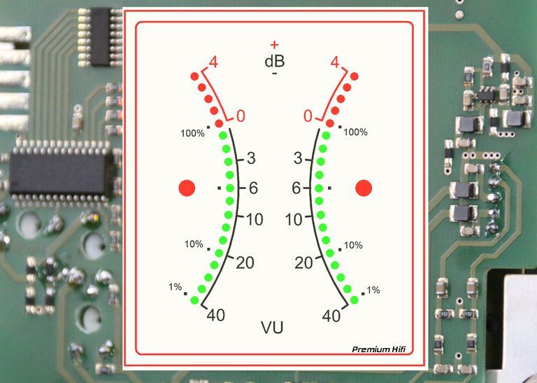LED-VU-Meter für Revox A700 im Analog-Design von Premium-Hifi LED-VU-Meter für Revox A700 im Analog-Design von Premium-Hifi
