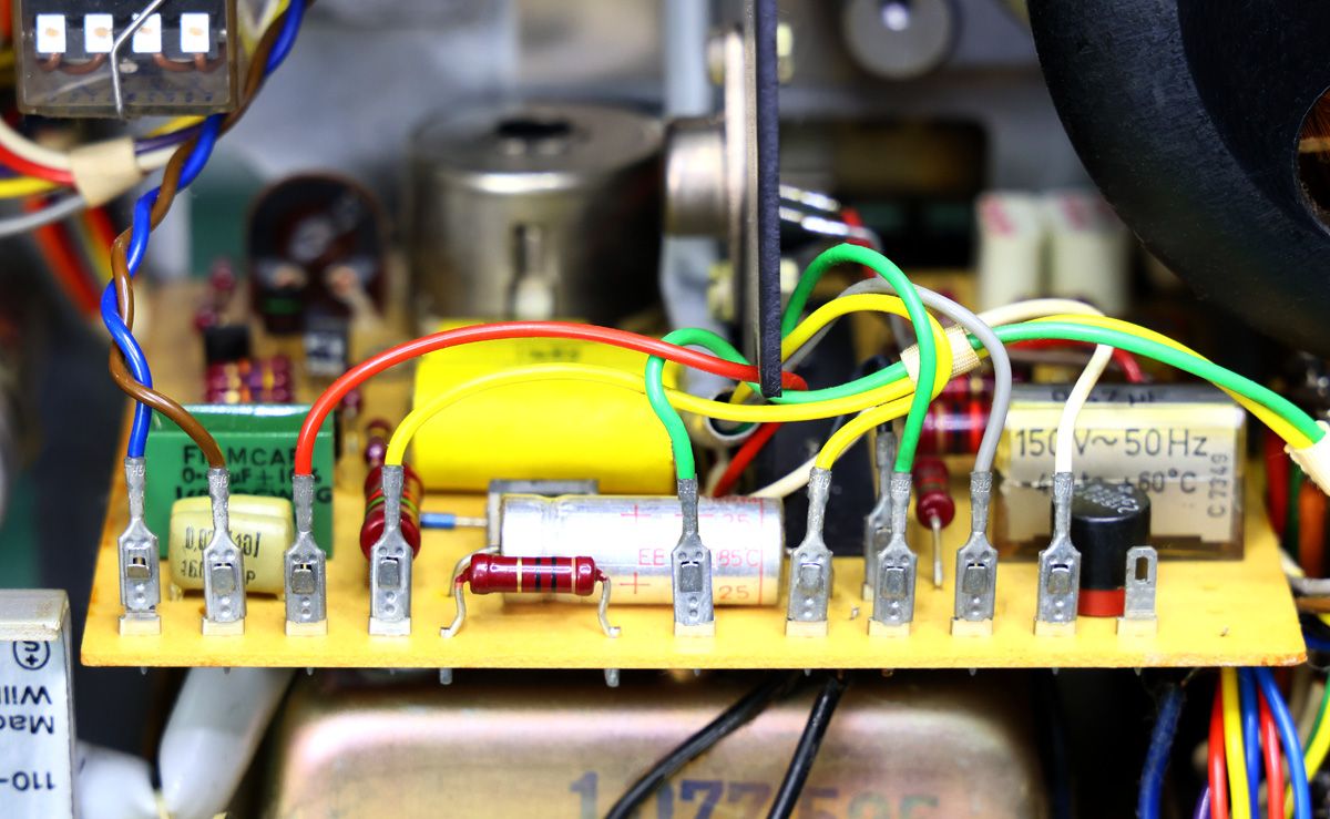 Original circuit board of the Revox A77 capstan control, Premium-Hifi Original circuit board of the Revox A77 capstan control with coil (L version), Premium-Hifi