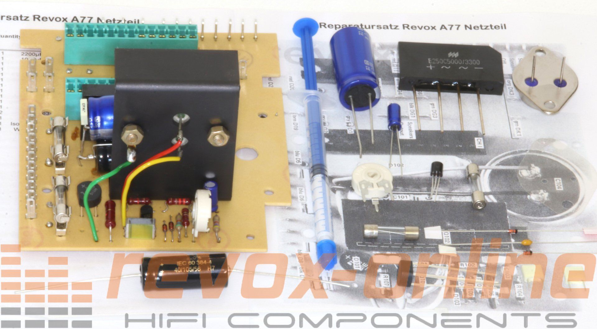 various sets for almost all Revox devices, Premium-Hifi various sets for almost all Revox devices, Premium-Hifi