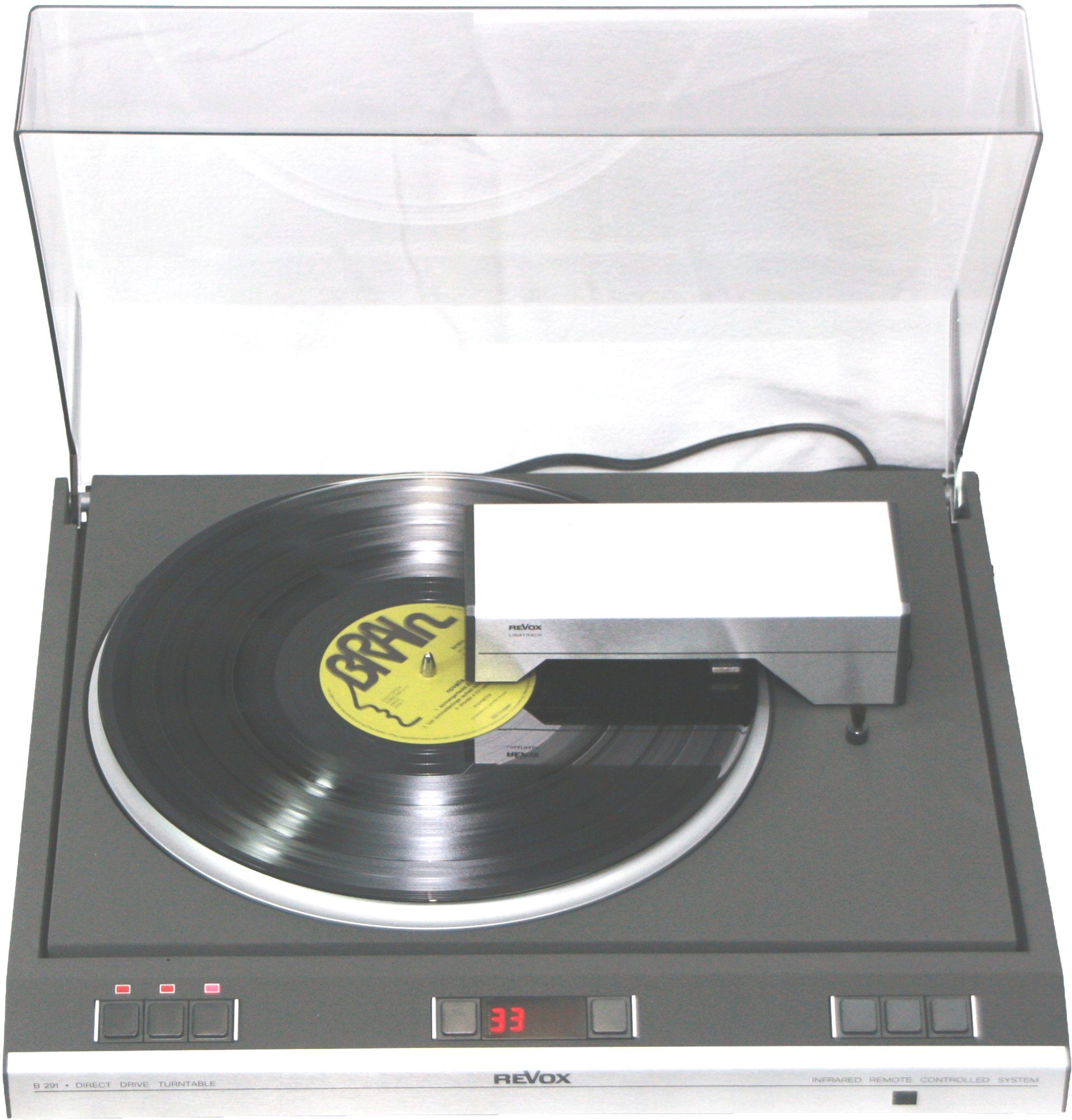 Revox B291 Turntable, Premium-Hifi Revox B291 Plattenspieler, Premium-Hifi