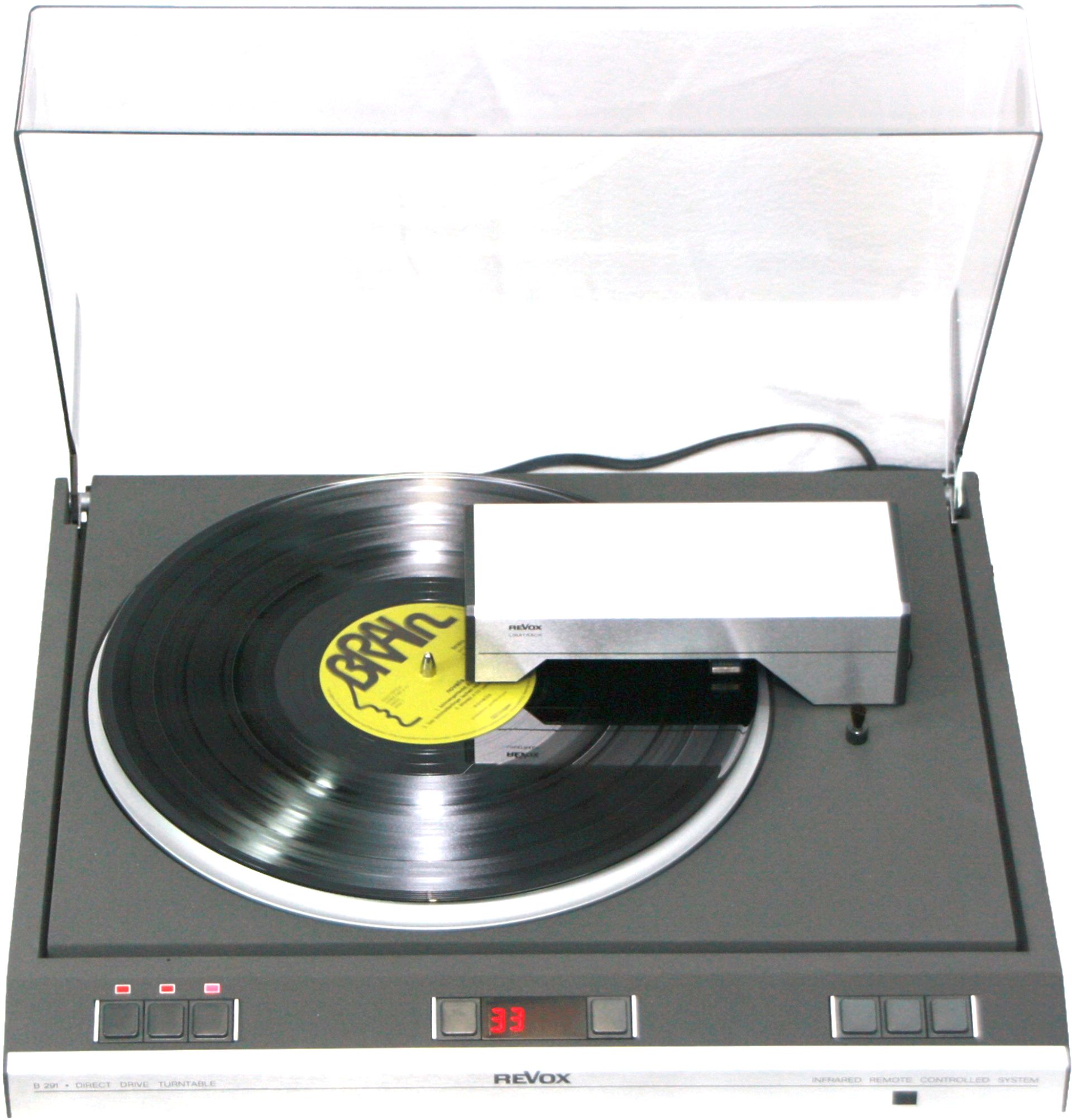 Revox B291 Turntable, Premium-Hifi Revox B291 Plattenspieler, Premium-Hifi