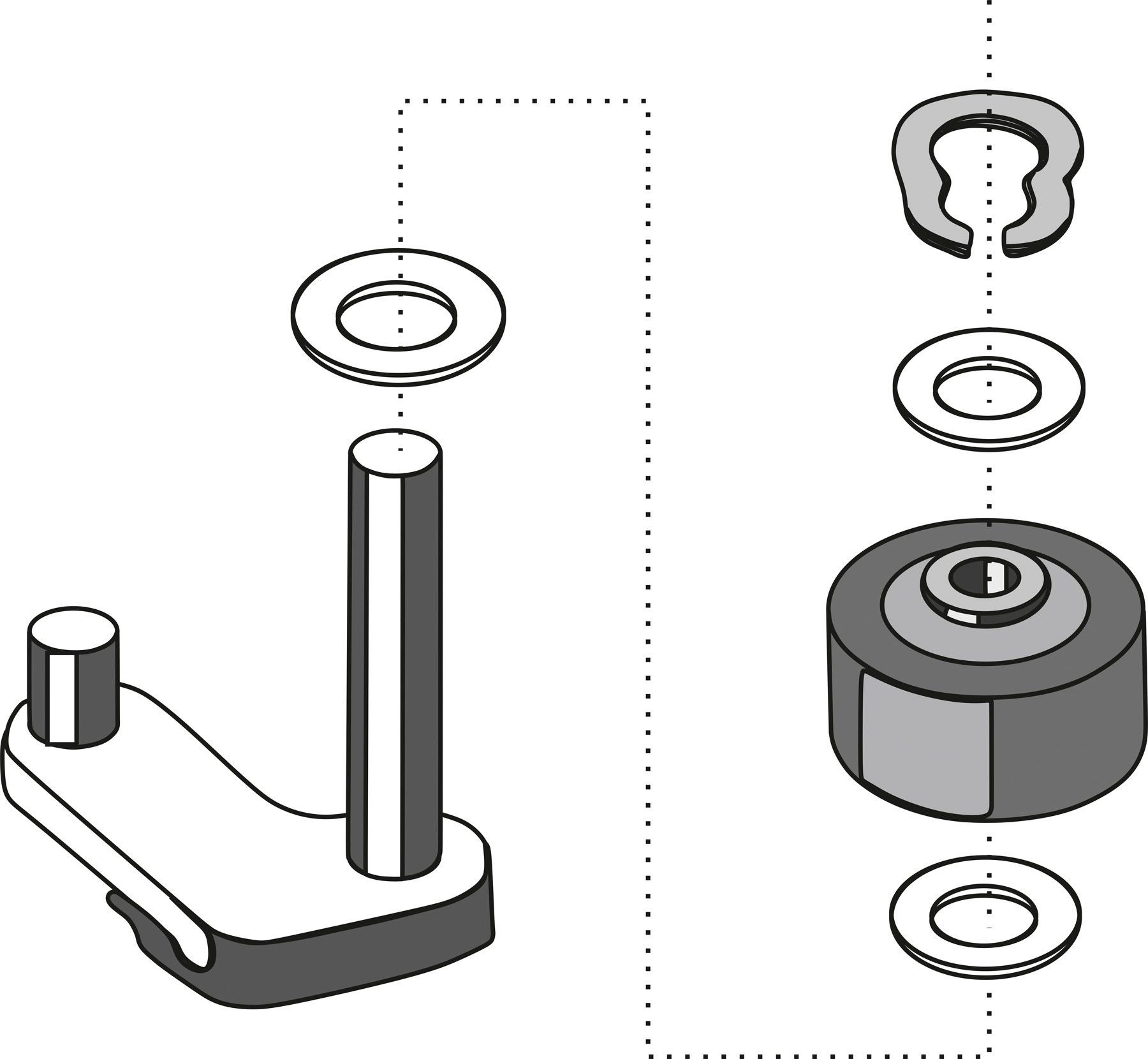 Neue Gummi-Andruckrollen mit Sinterbronze-Lager für Revox B710, B215, Premium-Hifi Neue Gummi-Andruckrollen mit Sinterbronze-Lager für Revox B710, B215, Premium-Hifi
