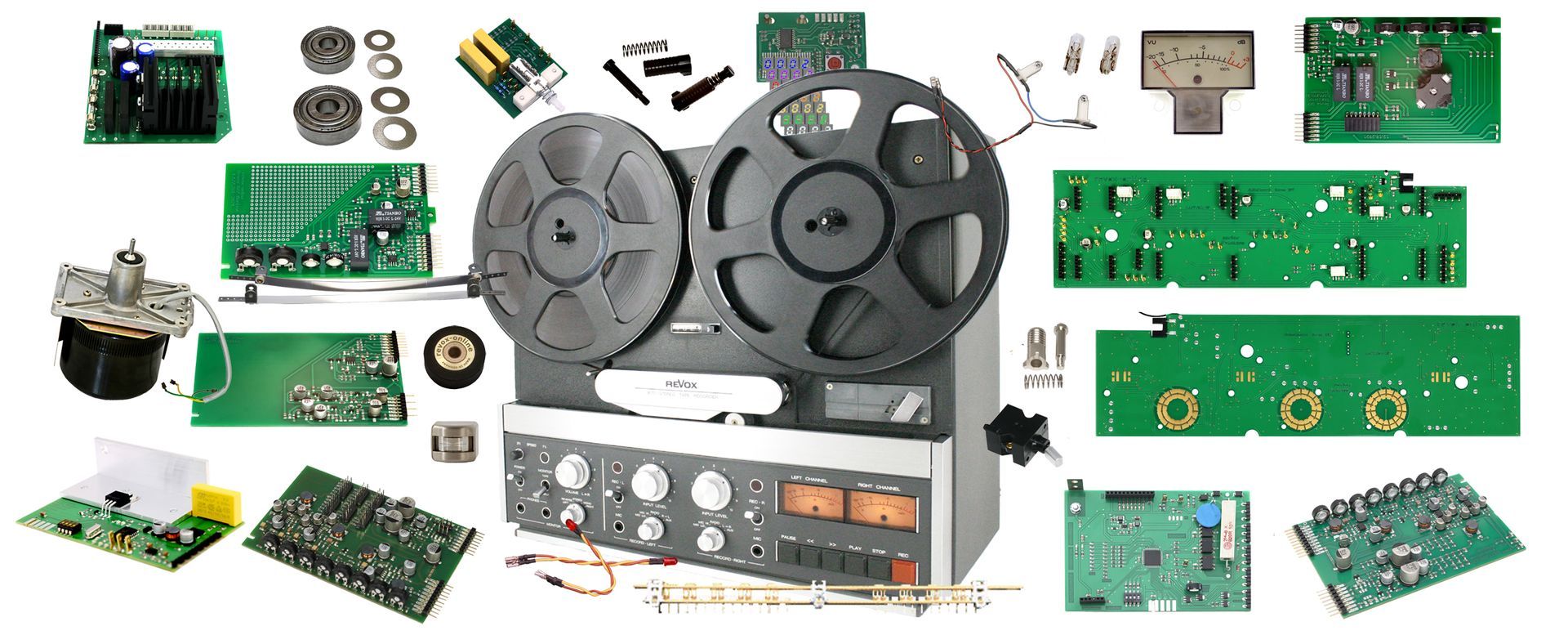 Revox B77 mit Zubehör und Ersatzteile von Premium-Hifi Revox B77 mit Zubehör und Ersatzteile von Premium-Hifi