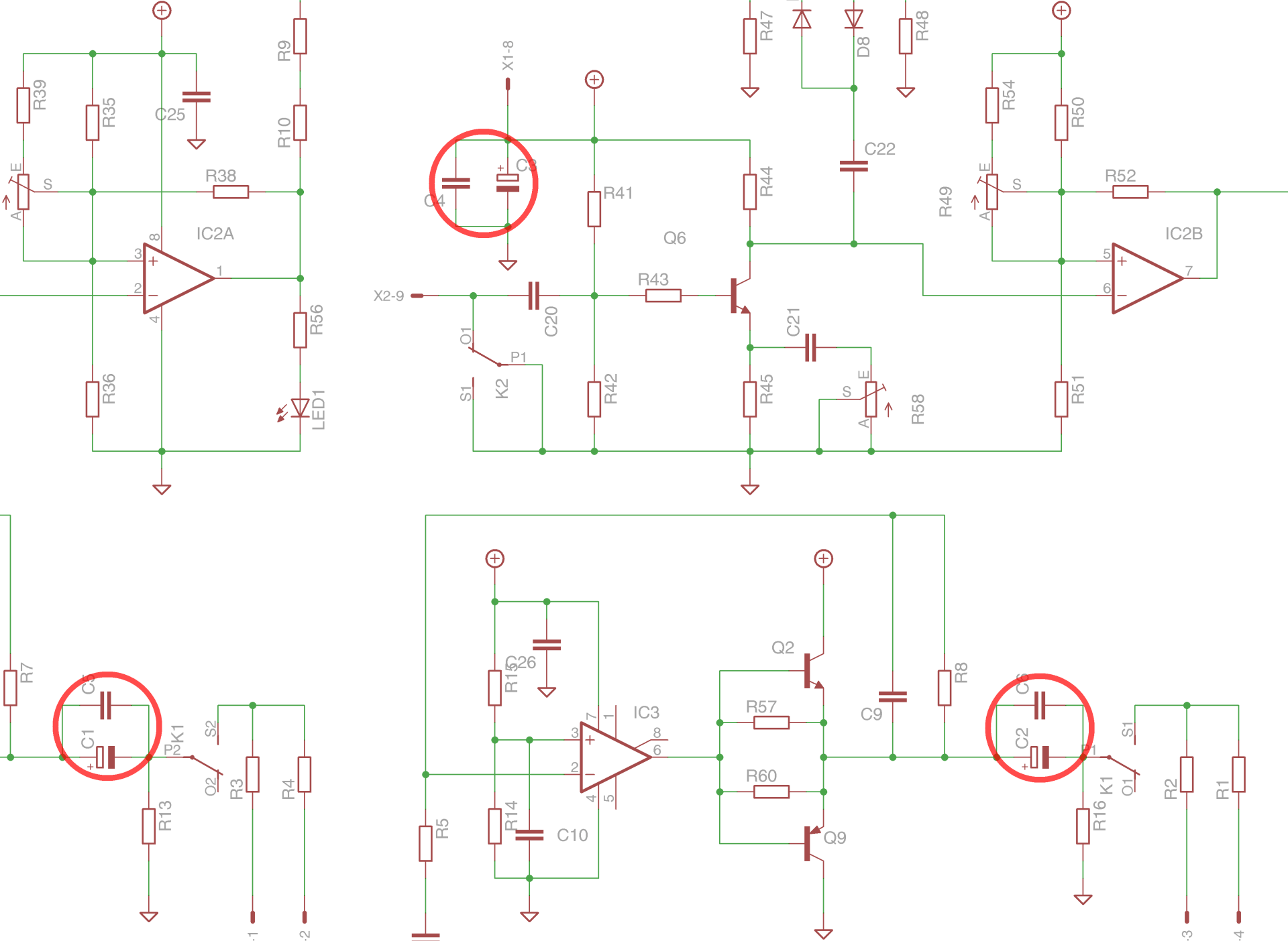 High-quality electrolytic capacitors with bypass capacitors for the Revox B77 monitor board from Premium-Hifi High-quality electrolytic capacitors with bypass capacitors for the Revox B77 monitor board from Premium-Hifi