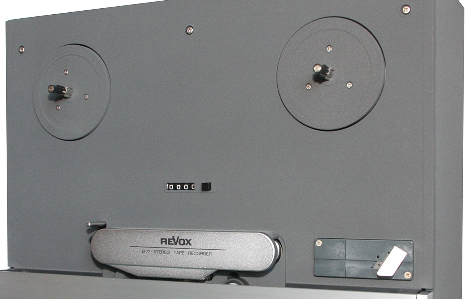 Studer Revox B77 front panel with new Nextelfinish, Premium-Hifi Revox B77 front panel with new Nextelfinish, Premium-Hifi