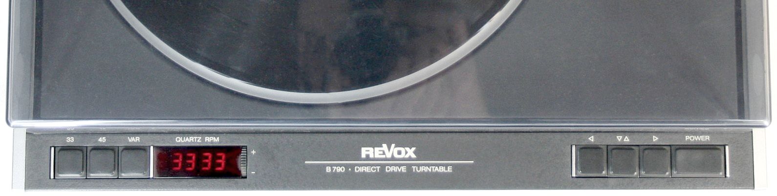 Revox B790 closed, control panel, Premium-Hifi  Revox B790 closed, control panel, Premium-Hifi