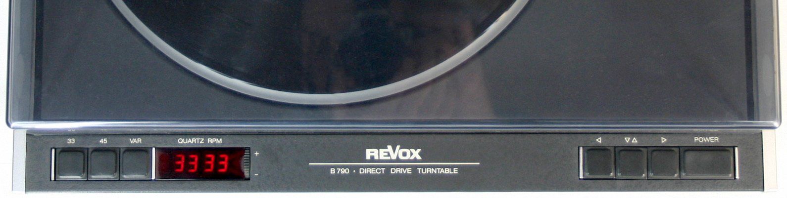 Revox B790 mit geschlossener Haube, revox-online Revox B790 geschlossen, revox-online
