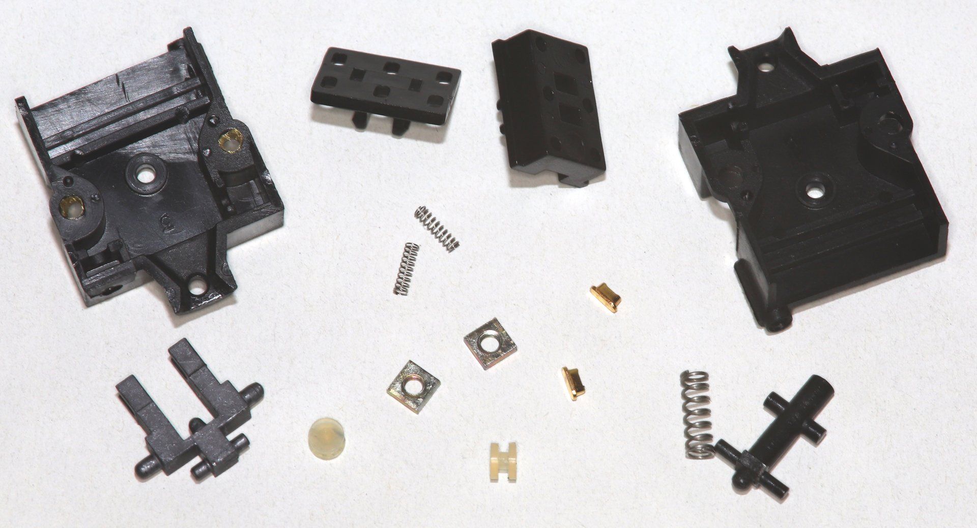 Revox toggle switch completely disassembled