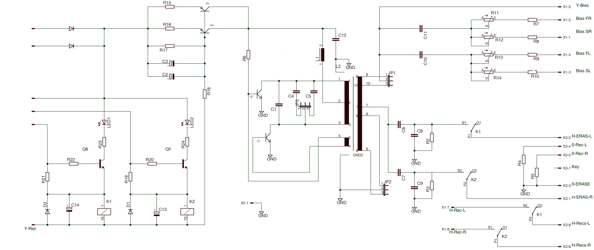 Circuit diagram oscillator board Studer Revox B77 Premium-Hifi Circuit diagram oscillator board Studer Revox B77 Premium-Hifi
