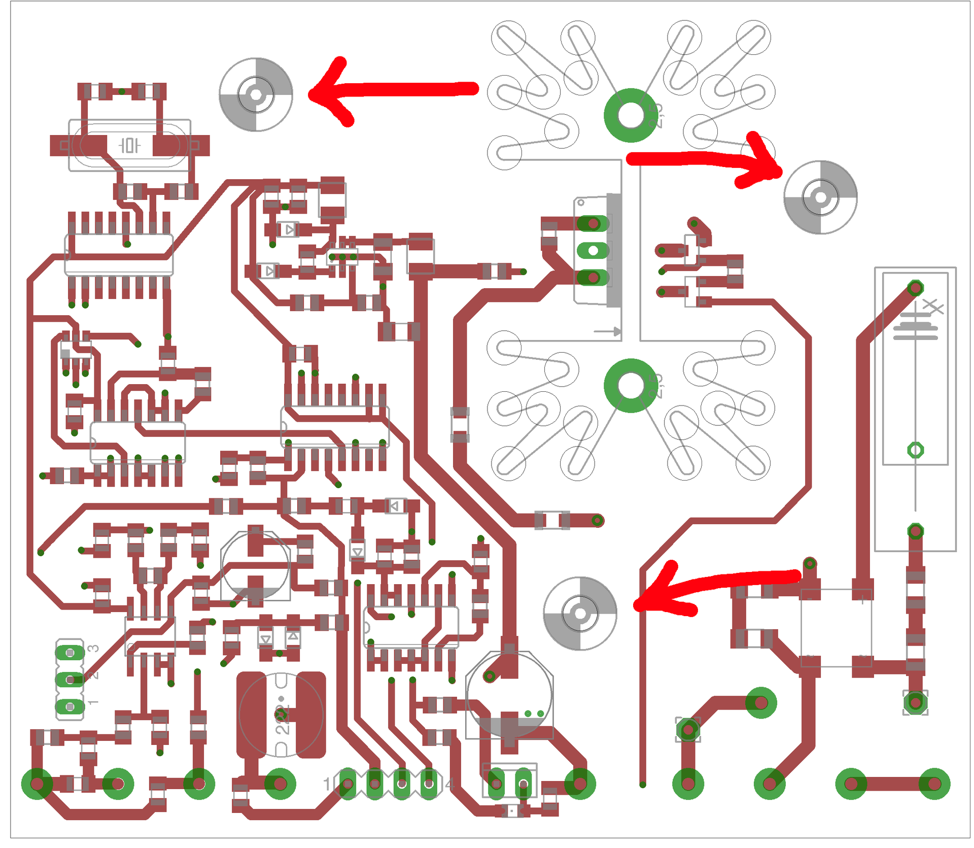 Schraubenposition der neuen Revox A77 Capstan, Premium-Hifi Schraubenposition der neuen Revox A77 Capstan, Premium-Hifi