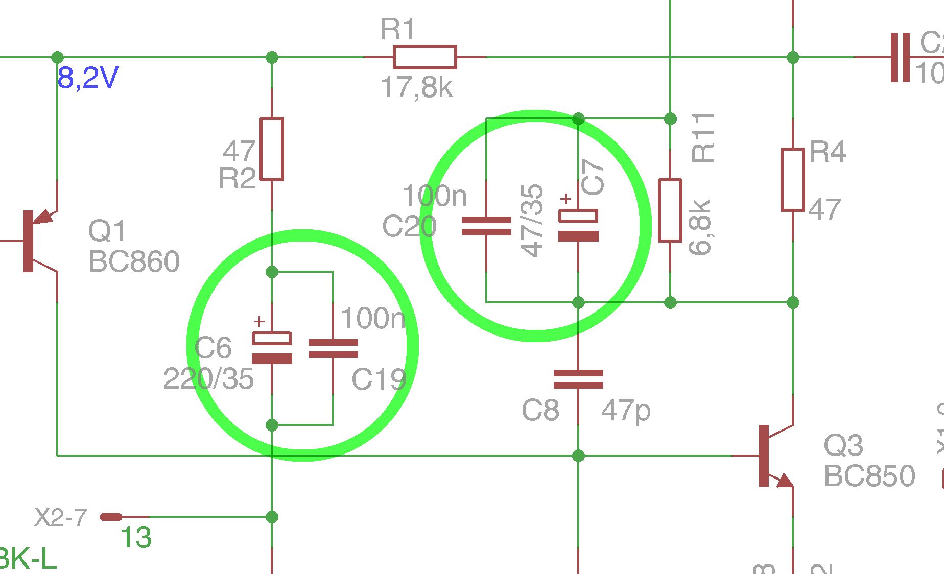 Electrolytic capacitors always with bypasses, the new input board for Studer Revox B77 from Premium-Hifi Electrolytic capacitors always with bypasses, the new input board for Studer Revox B77 from Premium-Hifi