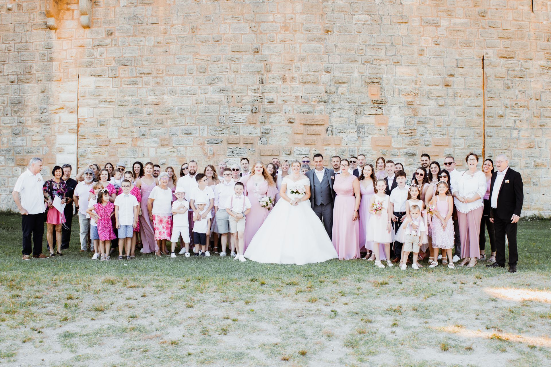 photo de groupe mariage aigues mortes