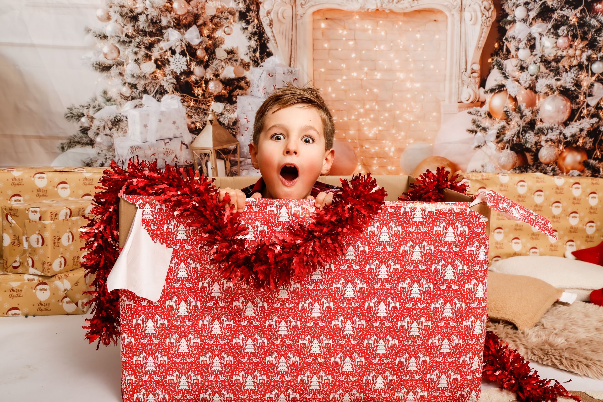 Faire une séance photo de noel dans le tarn