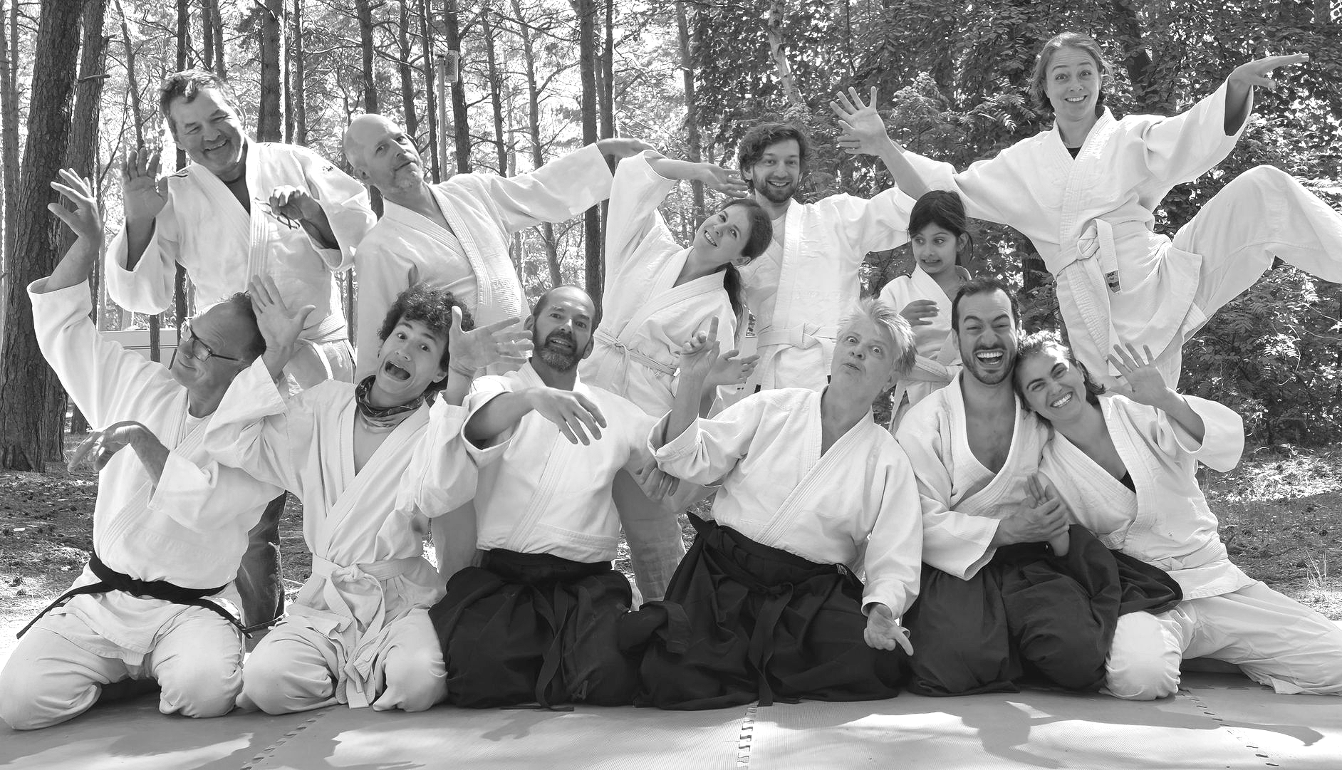 Jedes Jahr zu Pfingsten: Aikido-Spass für die ganze Familie in Nonnevitz auf Rügen Aikido-Camp auf Rügen